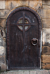 Image showing Old Metal Door