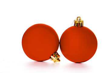 Image showing Christmas balls