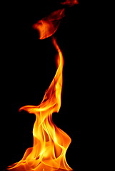 Image showing fire flame