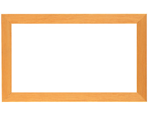 Image showing Thin wooden frame