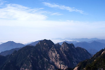 Image showing Mountains huang shan