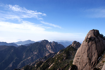 Image showing Mountains huang shan