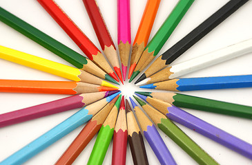 Image showing Color pencils