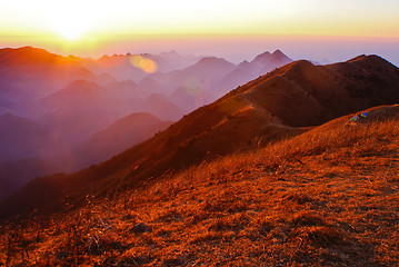 Image showing Sunrise Peak