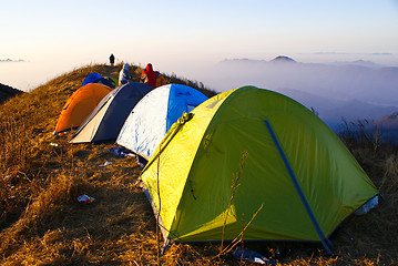 Image showing Camping Peak
