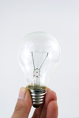 Image showing close up on lightbulb