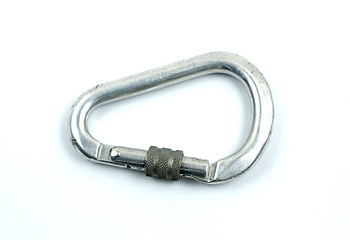 Image showing master lock,  climbing equipment