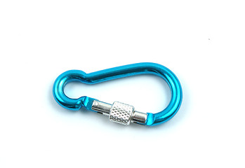 Image showing master lock,  climbing equipment