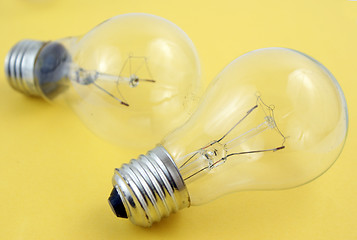 Image showing two lightbulbs