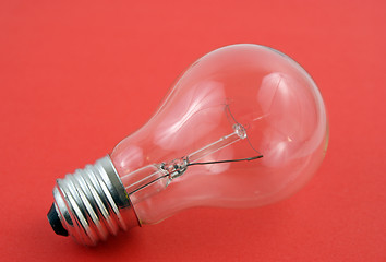 Image showing close up on lightbulb