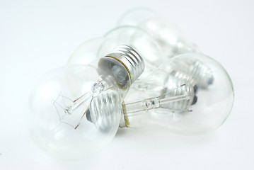 Image showing many lightbulbs