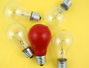 Image showing  lightbulbs