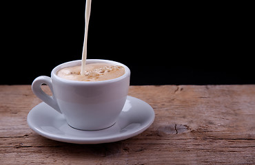 Image showing Coffee with Milk