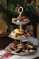 Image showing christmas cookies from czech republic