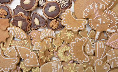 Image showing christmas cookies from czech republic
