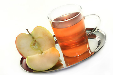 Image showing Apple tea