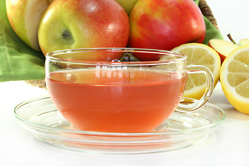 Image showing Apple Lemon Tea