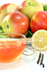 Image showing Apple Vanilla Lemon Tea
