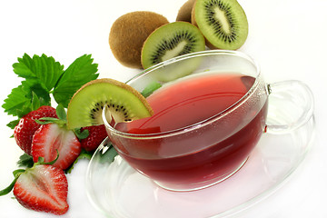 Image showing Strawberry Kiwi Tea