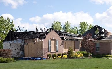 Image showing Fire Damage