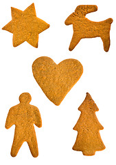 Image showing Gingerbread cookies