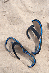 Image showing Flip Flop Beach Sandals