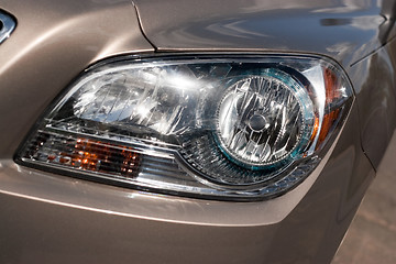 Image showing Car Headlight Detail