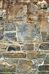 Image showing Old Stone Wall Texture