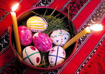 Image showing Easter Eggs