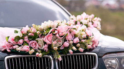 Image showing Wedding car