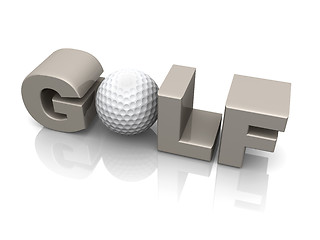 Image showing Golf