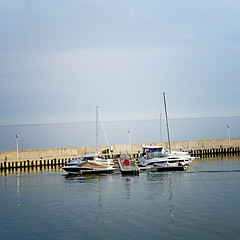 Image showing Sailing boats