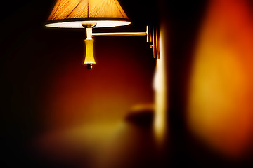 Image showing Orange lamp