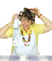 Image showing Hair Spray Housewife