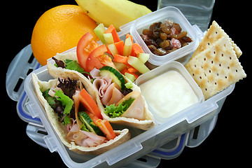 Image showing Healthy Kids Lunch Box