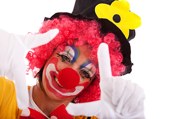 Image showing funny clown