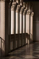 Image showing Venetian Balcony Columns and Arches in Las Vegas