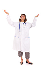 Image showing Friendly female doctor