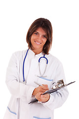 Image showing Friendly female doctor