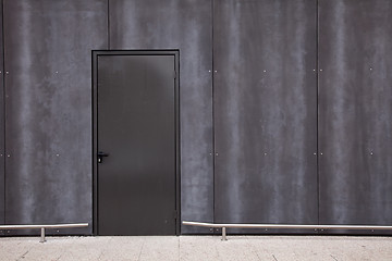Image showing Closed door