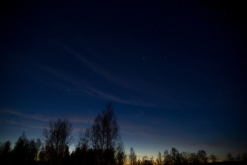 Image showing Stars in heaven