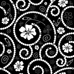 Image showing Seamless floral pattern