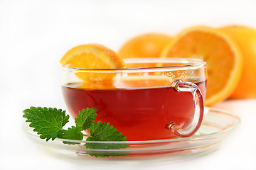 Image showing Orange tea