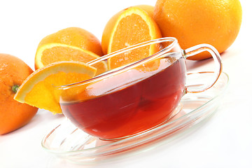 Image showing Orange tea