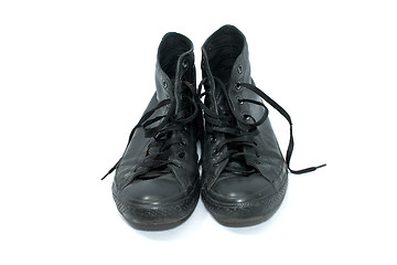 Image showing pair of basketball shoes