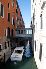 Image showing Waterway in Venice