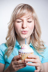 Image showing Birthday girl