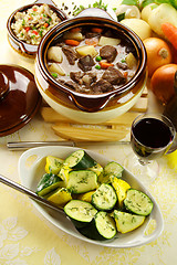 Image showing Beef Stew With Zucchini