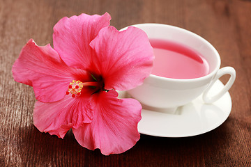 Image showing hibiscus tea