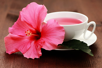 Image showing hibiscus tea